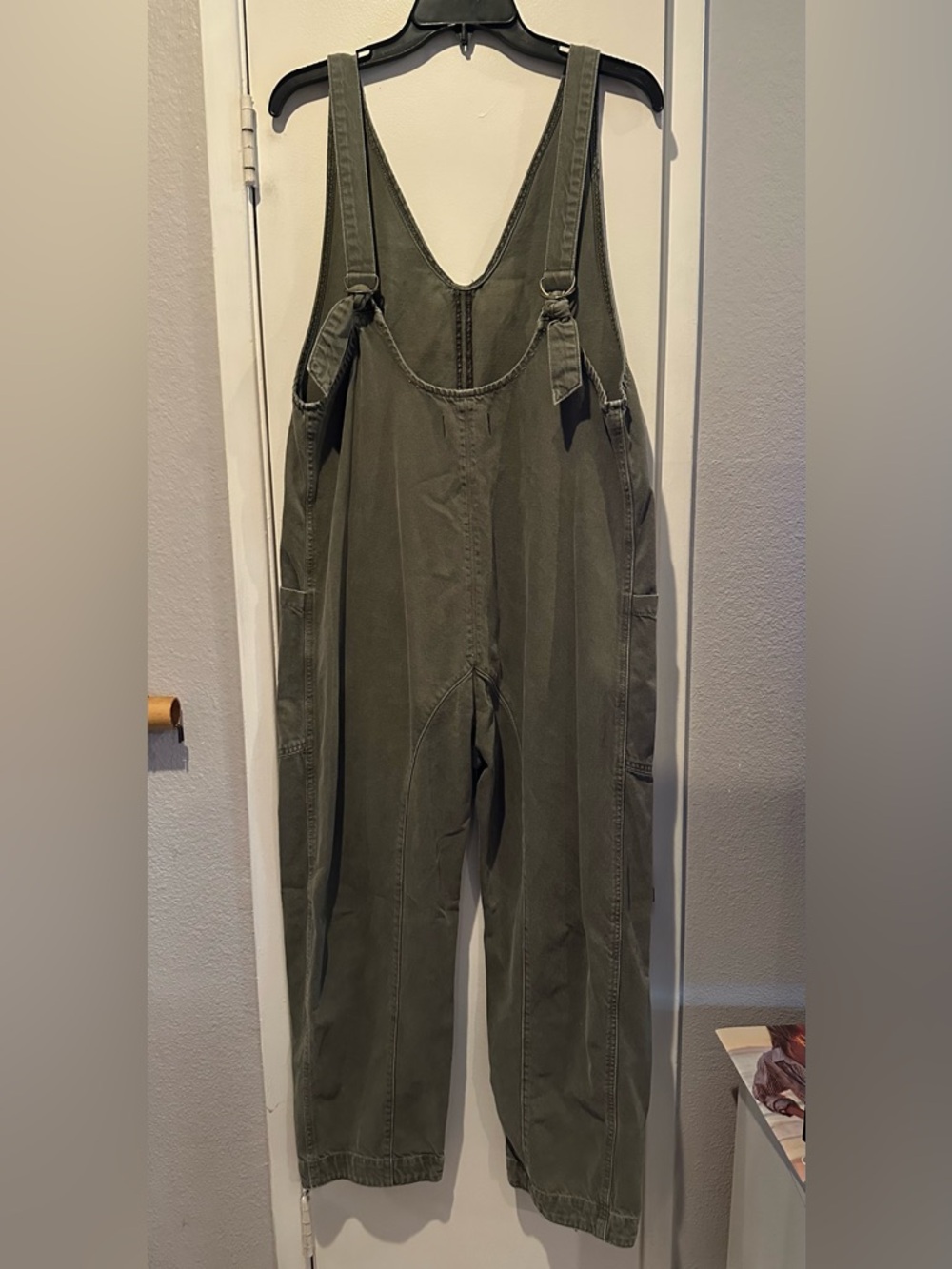 We The Free by Free People / Jumpsuit in Olive / pre-loved / EUC - Picture 4 of 16